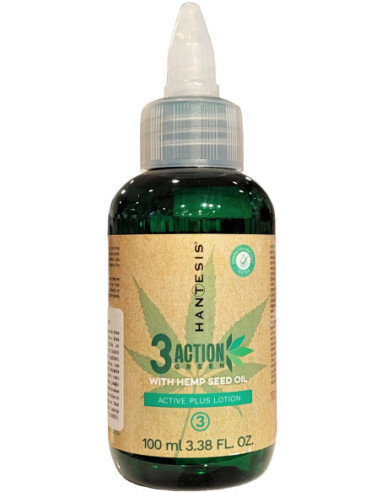 HANTESIS 3ACTION GREEN Lotion with hemp seed oil 100ml