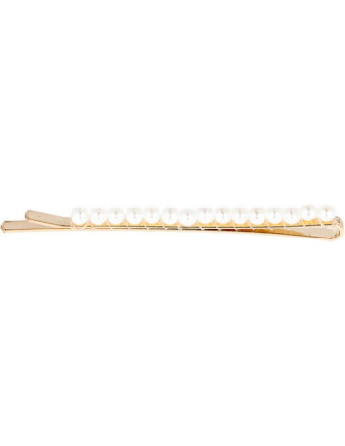 Juukseklambrid, 8 cm, pärlitega, 2 tk