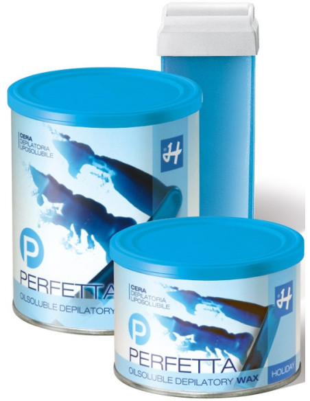 HOLIDAY PERFETTA Depilatsioonivaha padrun (titaandioksiid-sinine) 100ml