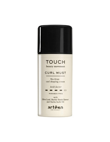 Artego Touch Curl musta värvi kreem...