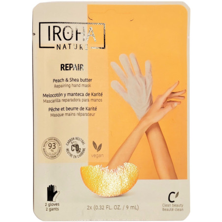 IROHA NATURE mask-kindad kätele ja küüntele (2 tk, ühekordsed)