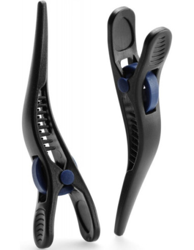 Juukseklambrid Perfect clip, mustad,...