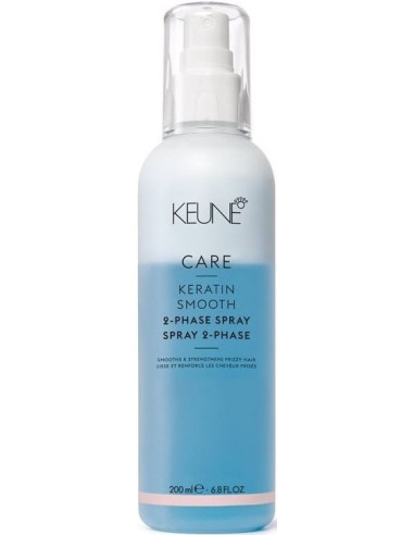 Keratin Smooth 2-Phase Spray Izsmidzināms divfāžu keratīna kondicionieris 200ml