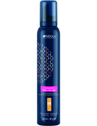 Indola Color Style Mousse mee-blond...