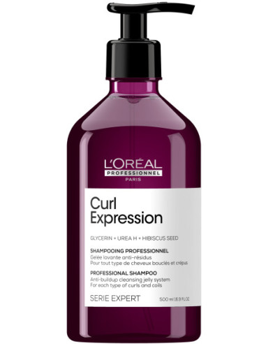 Curl Expression Anti-buildup cleansing jelly for each types of curls and coils 500ml