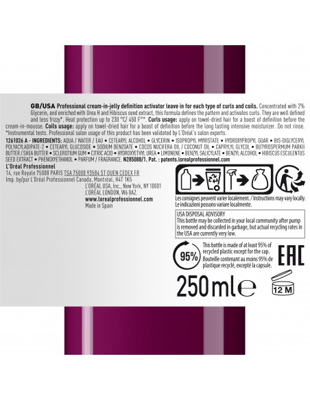 Curl Expression kreemjas geel ilmekaks juuste kuju andmiseks 250ml