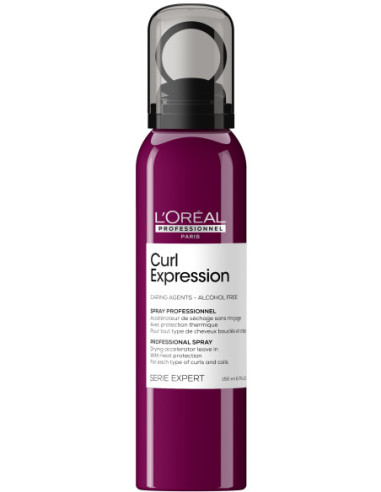 Curl Expression Drying Accelerator leave-in spray for each types of curls and coils 150ml