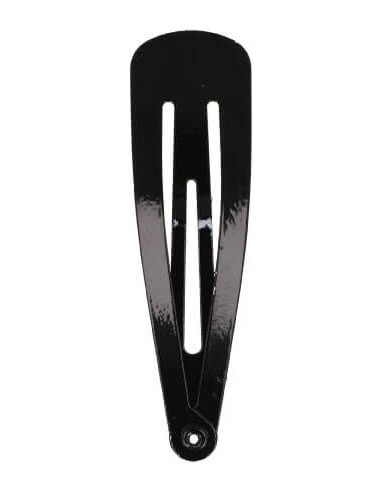 Juukseklambrid, mustad, 12 tk