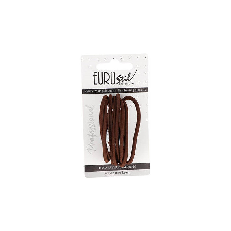 Elastsed juuksepaelad, pruunid, 8 tk