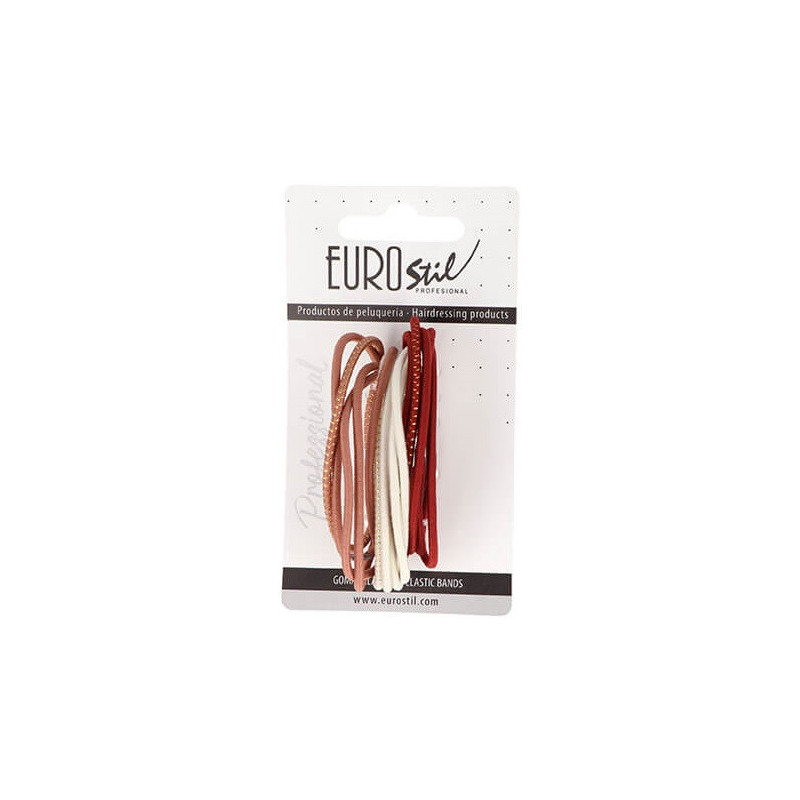 Juuksekummid, peened, liivakarva, 15 tk