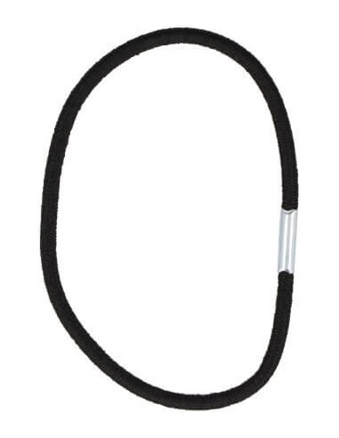 Juuksekummid, peened, mustad, 15 tk