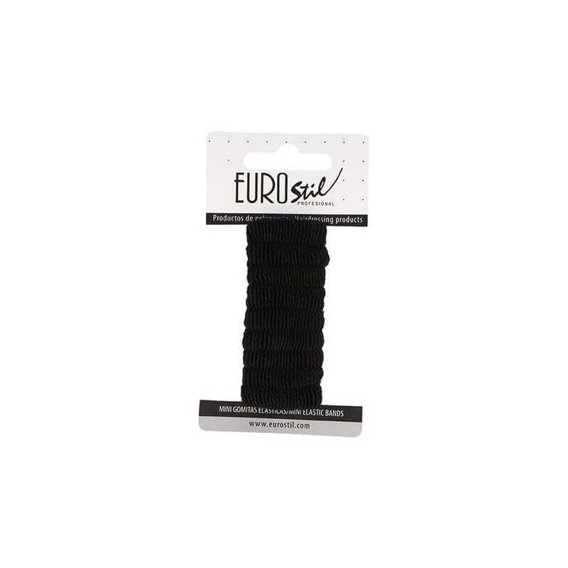Juuksesidemed, väikesed, mustad, 9 tk
