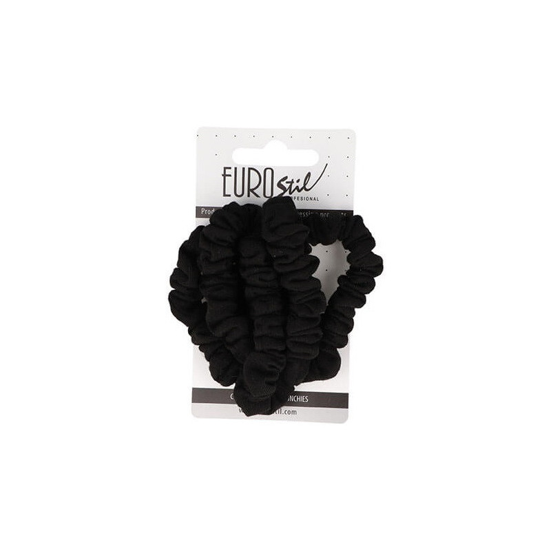 Juuksesidemed, kangast, mustad, 5 tk