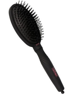 Hair brush, oval / black,...