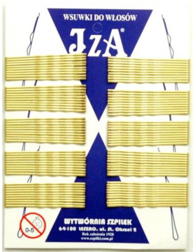 Juukseklambrid, lainelised, 70mm,...