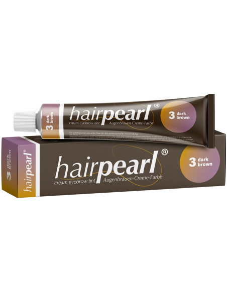 Hairpearl kreemjas ripsmevärv nr 3 tumepruun