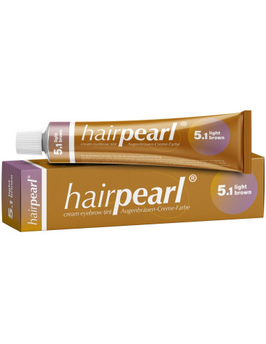 Hairpearl Krēmveida uzacu tonis Nr. 5.1 Gaiši brūns 20ml