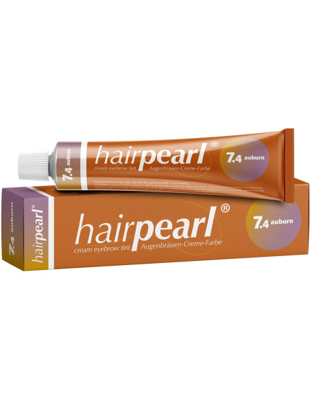 Hairpearl kreemjas kulmuvärv nr 7.4 kastanpruun