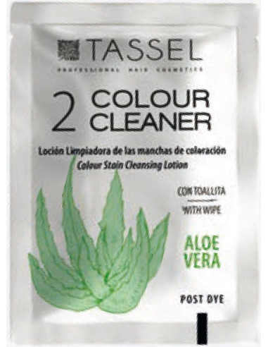 TASSEL 2 COLOR CLEANER Color stain remover, aloe vera 2ml