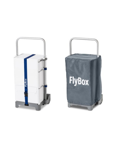 FLYBOX SPRAY pediküüriseade / mobiilne tööjaam Pododent PLUS-iga