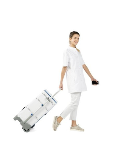 FLYBOX vaakummaniküüri-/pediküüriseade/mobiilne tööjaam PDV 40 PLUS-iga