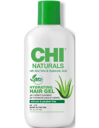 CHI NATURALS with ALOE VERA mitrinosš gēls veidošanai 177ml