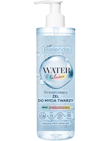 WATER BALANCE Cleansing face wash gel, 195g