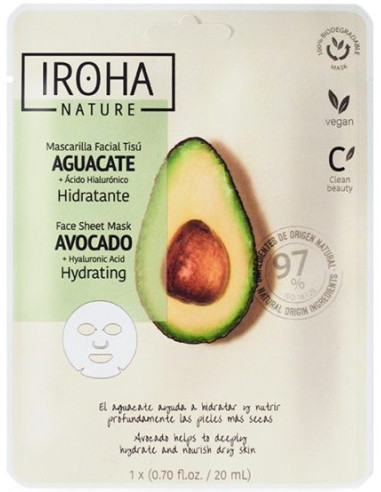 IROHA NATURE niisutav näomask...