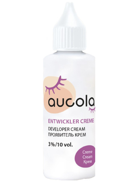 aucola 3% kreemjas oksüdant vesinikperoksiidiga kulmu- ja ripsmevärvile, 50 ml