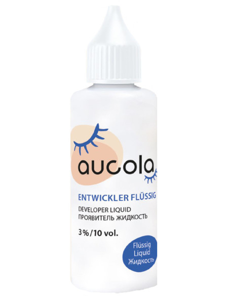 aucola 3% vedel oksüdant vesinikperoksiidiga kulmu- ja ripsmevärvile, 50 ml