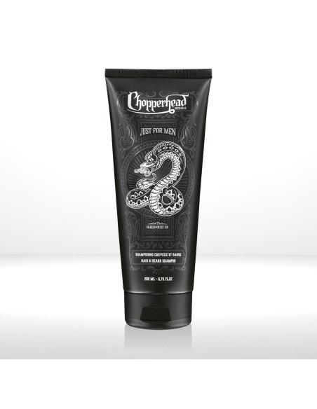 CHOPPERHEAD niisutav šampoon juustele ja habemele, tundlikule nahale, 200ml