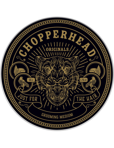 CHOPPERHEAD Hair wax, natural shine, medium fixation, for all hair types, 50g