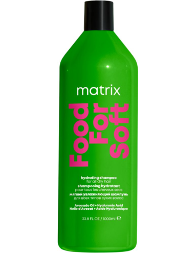 FOOD FOR SOFT​ intensely moisturizing shampoo for all types of dry hair 1000ml