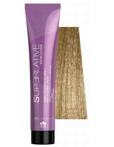 TONE&COLOR matu krāsa tonējoša 9.13 Very Light Blonde Golden Ash, ar keratīnu, 100 ml