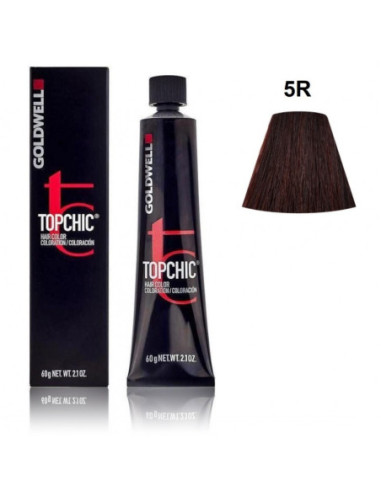 Goldwell Topchic noturīgā krāsa 60 ml 5R