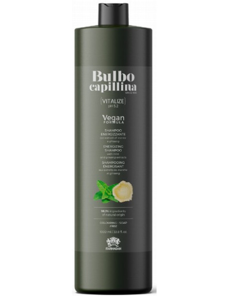 BULBO CAPILLINA VITALIZE Energiat andev šampoon juuste väljalangemise vastu 1000ml