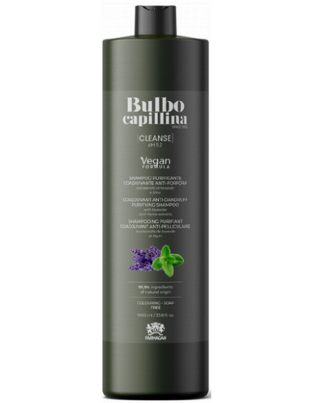 BULBO CAPILLINA CLEANSE šampoon kuiva ja rasuse kõõma vastu 1000ml