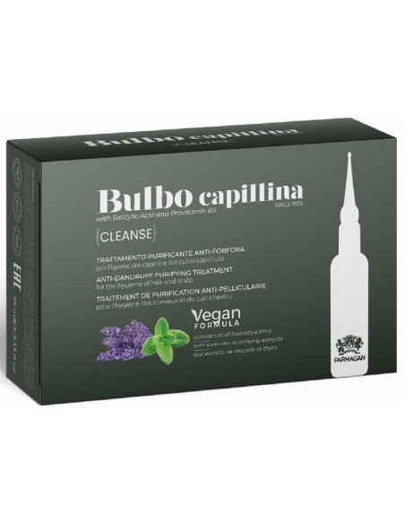 BULBO CAPILLINA CLEANSE Kuiva ja rasuse kõõma vastane 10*7.5ml