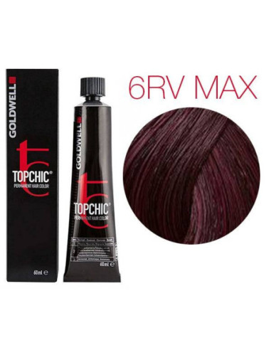 Goldwell Topchic noturīgā krāsa 60 ml 6RV max