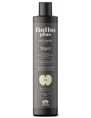 BULBO PLUS REPLENISH damaged and fragile hair shampoo 250ml