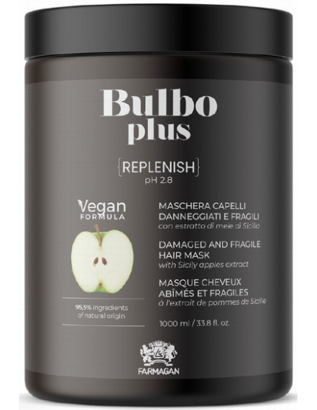 BULBO PLUS REPLENISH juuksemask, taastav ja tasakaalustav, 1000ml