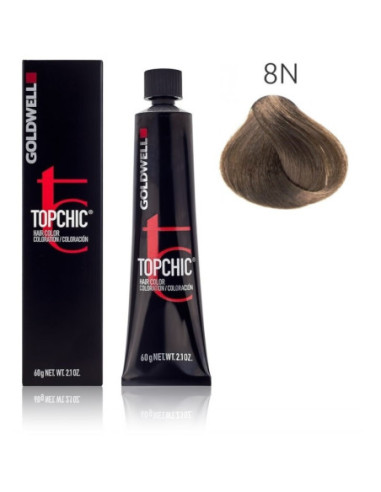 Goldwell Topchic noturīgā krāsa 60 ml 8N