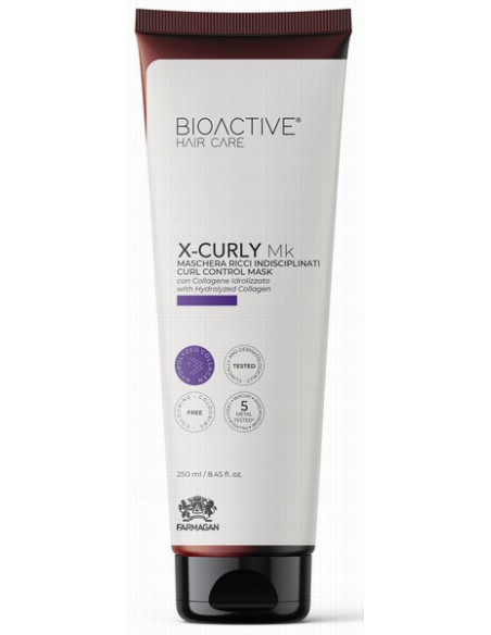 BIOACTIVE X-CURLY mask lokkis juuste struktuuri loomiseks 250ml