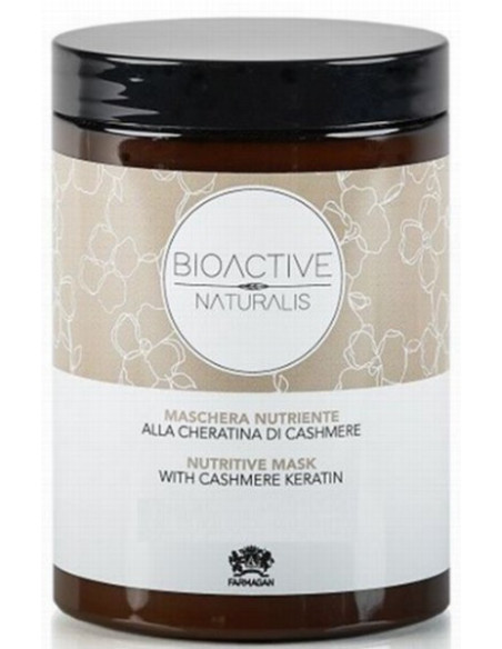 BIOACTIVE NATURALIS toitev juuksemask kašmiirkeratiiniga 1000ml