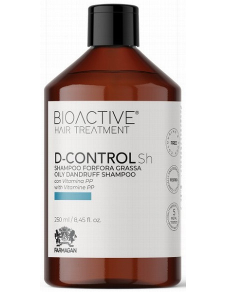 BIOACTIVE D-CONTROL šampoon rasuse kõõma vastu 250ml