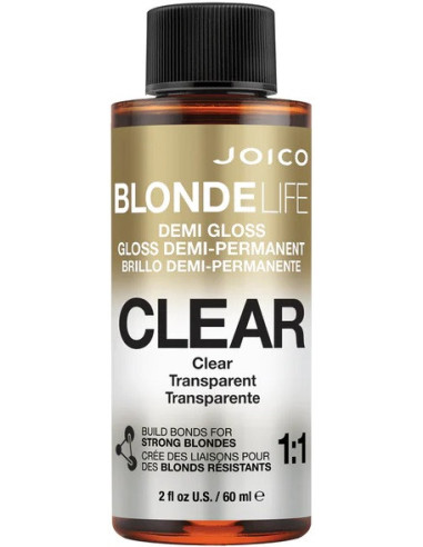 Joico Blonde Life Demi Gloss - CLEAR Liquid Diamonds matu krāsa 60ml