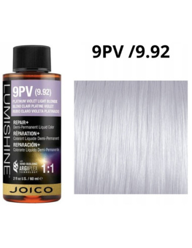 Joico Lumishine 9PV - Platinum Violet Light Blonde 60ml