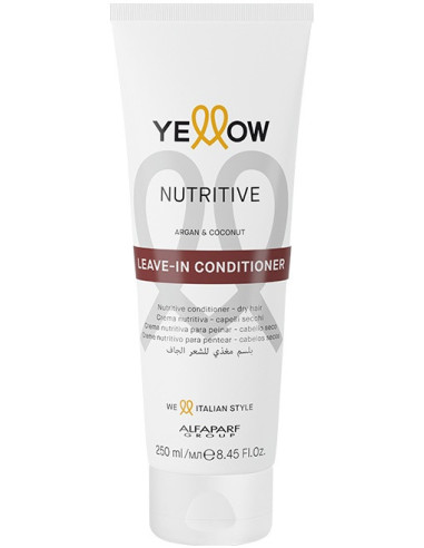 Yellow Nutritive Leave-in Conditioner - neskalojams kondicionieris sausiem matiem, 250ml