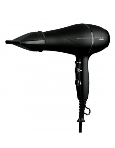 Hairdryer brushless carbon-infrared technology, RIVALE 5000, preserves the hair's natural moisture level, silent, 3000h