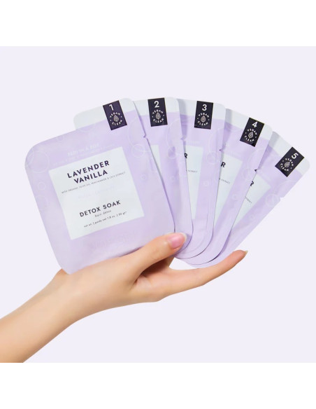 VOESH - PEDI IN A BOX Pediküüri SPA-hooldus 5-ühes, rahustav, lavendliekstraktiga